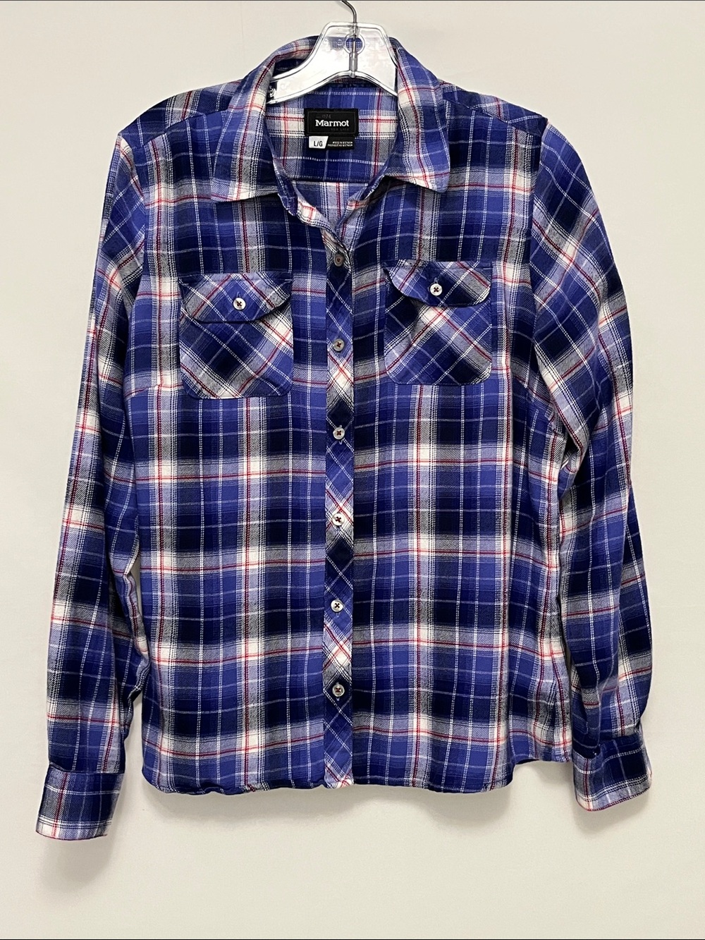 Marmot Flannel Long-Sleeve Shirt Women's L
